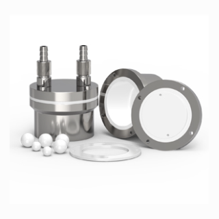 50 mL Vacuum Milling Jars for Mini Planetary Ball Mill- EFSAVMJ50