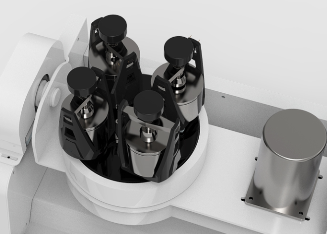 ECS-FS Mini Three-Dimensional (3D) Planetary Ball Mill (900 rpm, 4*100 mL), EFSM3DPBM