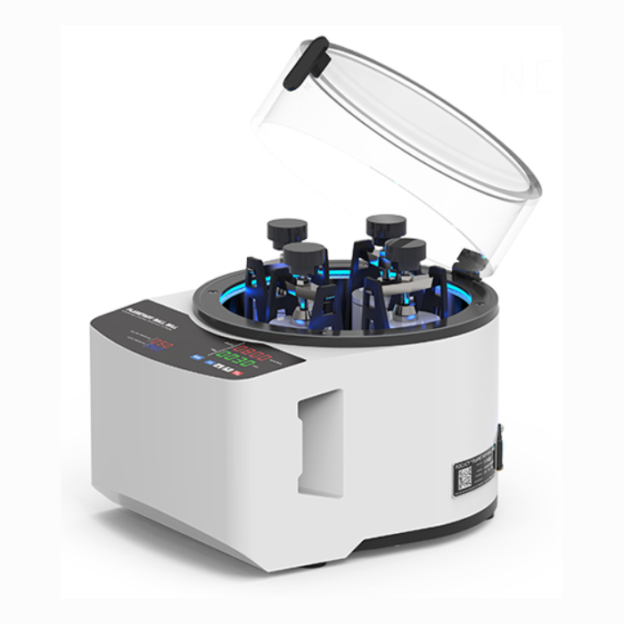 ECS-FS Mini Planetary Ball Mill (1000 rpm, 4*100 mL), (Ar-Filled Glovebox-Compatible)- EFSMPBM