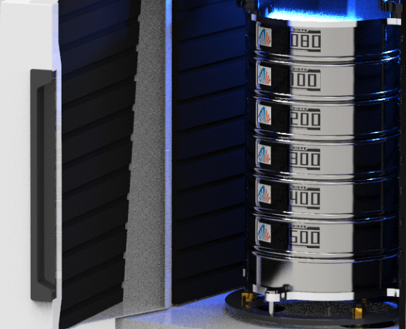 ECS-FS Vertical Tapping & Horizontal Oscillation Sieving Machine (or Tapping Sieve Shaker), EFSVTHOSM