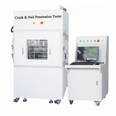 ECS-GB High Force (10-20 T) Battery Crush & Nail Penetration Tester (W600*D600*H400mm, 400 mm/min), EGBHFBCNPT