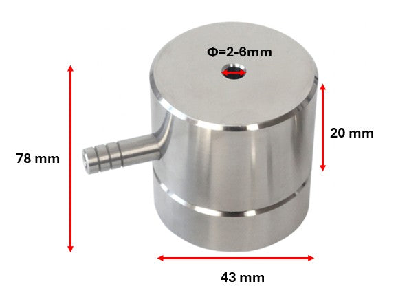 ECS-HC A-Series Round Dry Pellet Pressing Die (Φ2-6 mm), EHCARDPPD