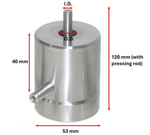 ECS-HC A-Series Ring-Type Dry Pellet Pressing Die (3-40 mm), EHCARTDPPD
