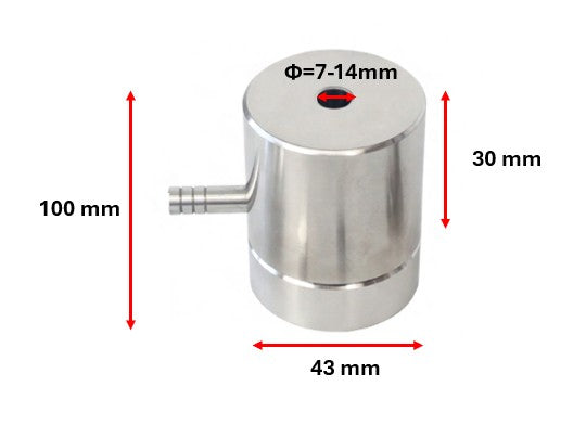 ECS-HC B-Series Round Dry Pellet Pressing Die (Φ7-14 mm), EHCBRDPPD