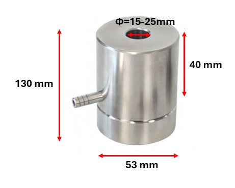 ECS-HC C-Series Round Dry Pellet Pressing Die (Φ15-25 mm), EHCCRDPPD
