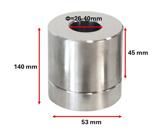 ECS-HC D-Series Round Dry Pellet Pressing Die (Φ26-40 mm), EHCDRDPPD