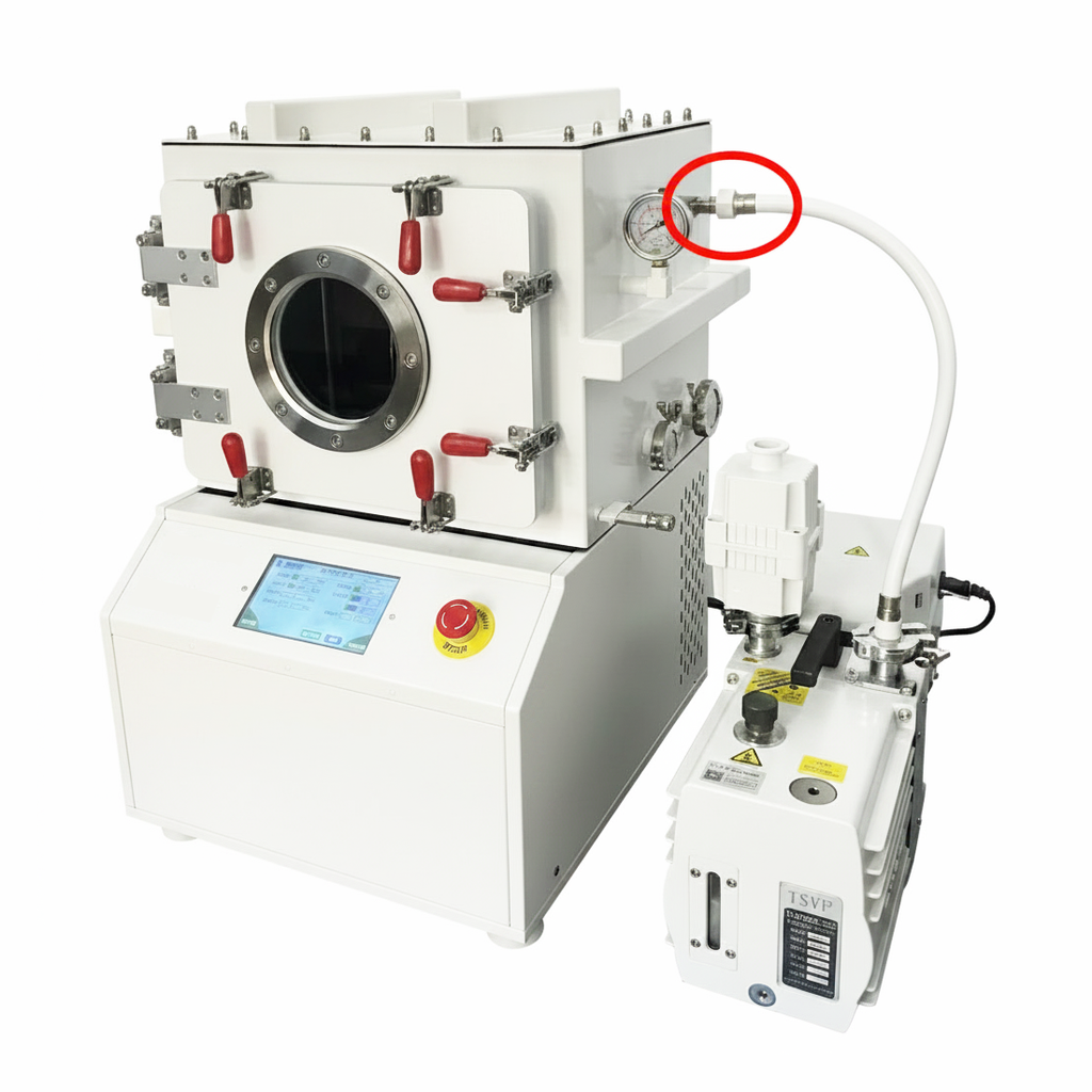 ECS-HC Automatic Vacuum Hot Press (300℃, 20-30T, 200*200 or 300*300 mm) for Electrode Lamination, EHCELAVHP