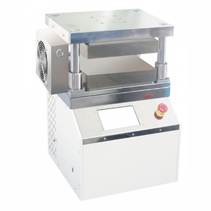 ECS-HC Integrated Automatic Hydraulic Plate Press (300 or 500℃, 25-40T, 200*200-600*600 mm) for Electrode Lamination, EHCELIAHPP