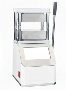 ECS-HC Integrated Manual Hydraulic Plate Press (300 or 500℃, 10-30T, 200*200-400*400 mm) for Electrode Lamination, EHCELIMHPP