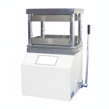 ECS-HC Integrated Manual Hydraulic Plate Press (300 or 500℃, 10-30T, 200*200-400*400 mm) for Electrode Lamination, EHCELIMHPP
