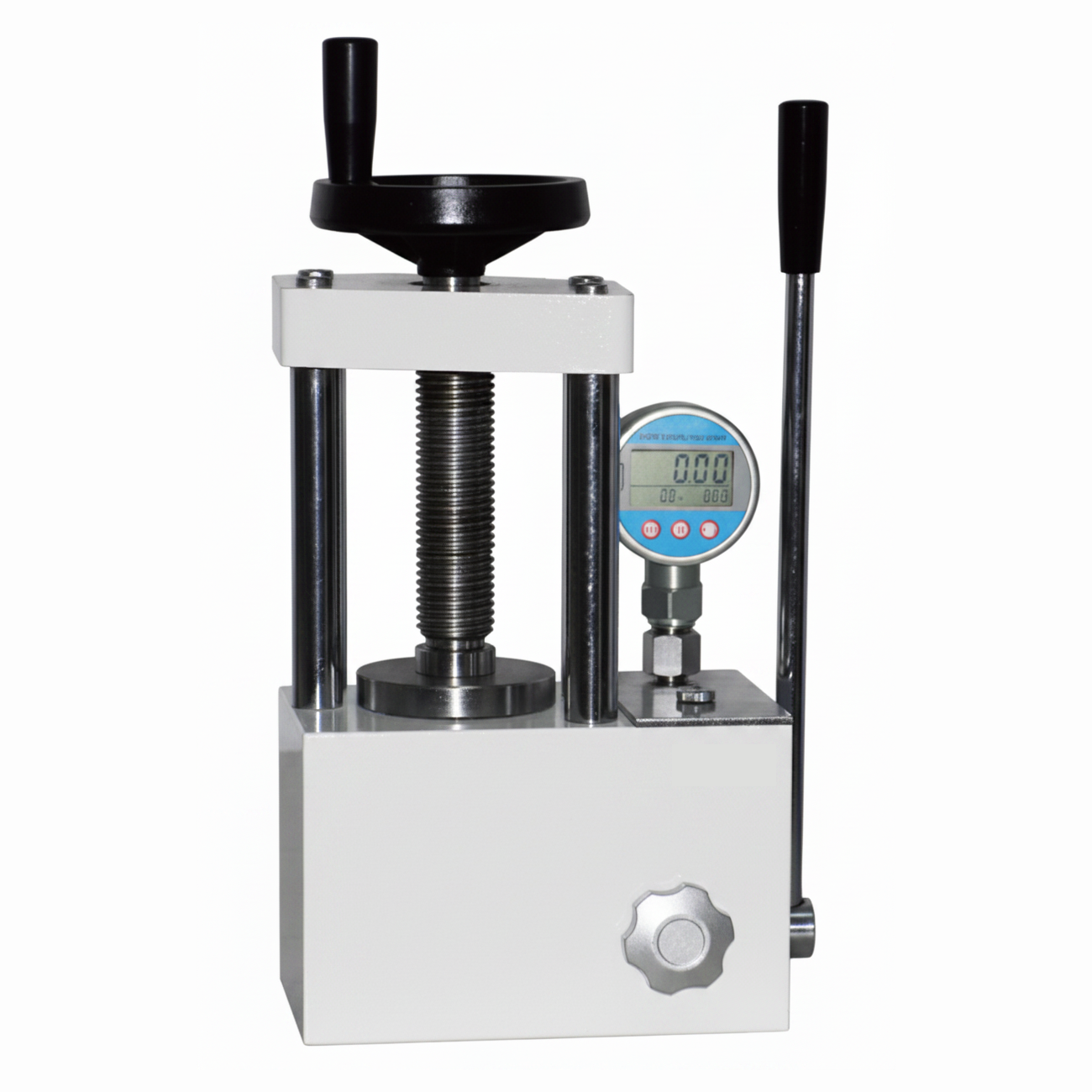 ECS-HC Manual Hydraulic Pellet Press (2-15T) with Two Pillars, EHCMHPP2P