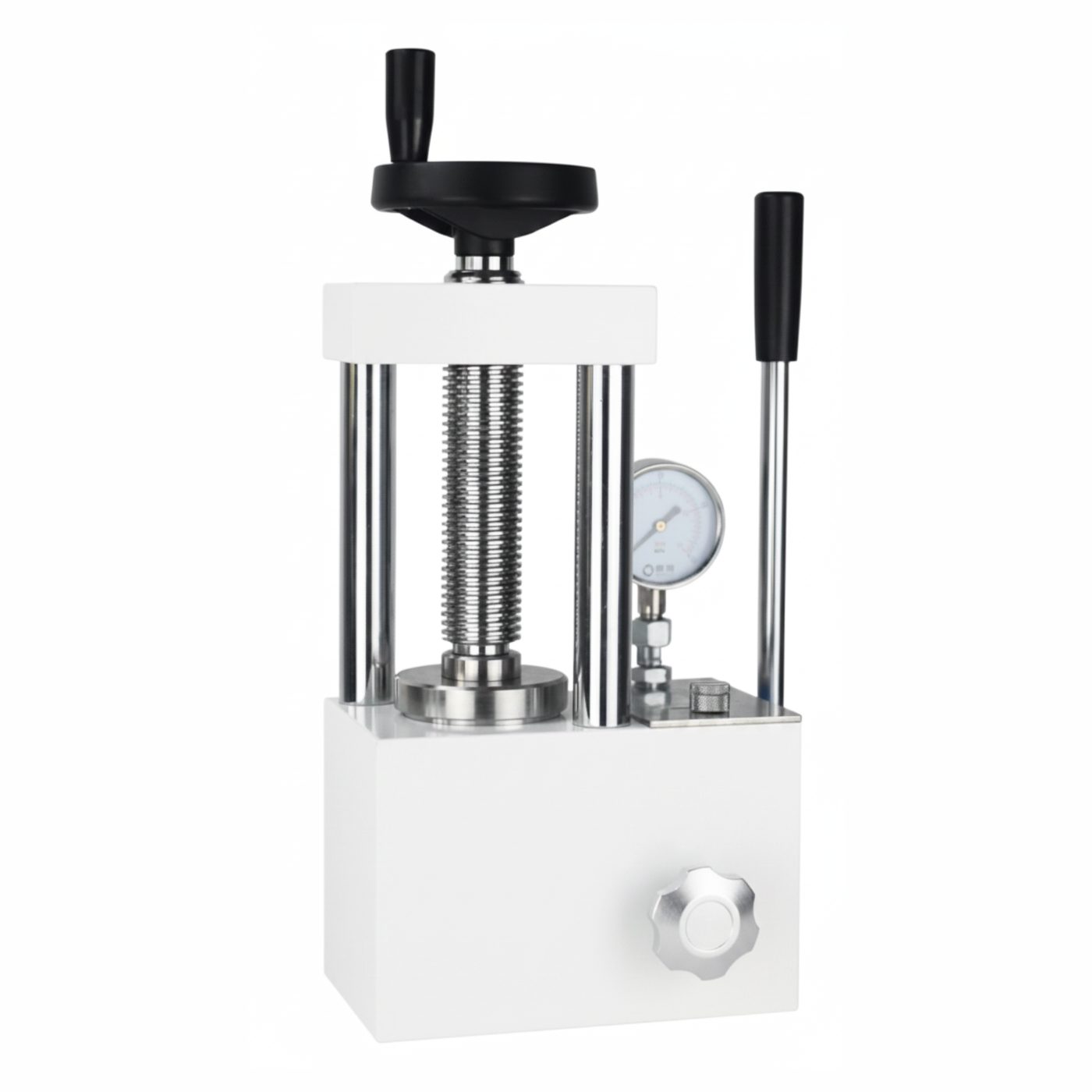 ECS-HC Manual Hydraulic Pellet Press (2-15T) with Two Pillars, EHCMHPP2P