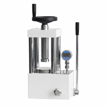 ECS-HC Manual Hydraulic Pellet Press (15-60T) with Four Pillars, EHCMHPP4P