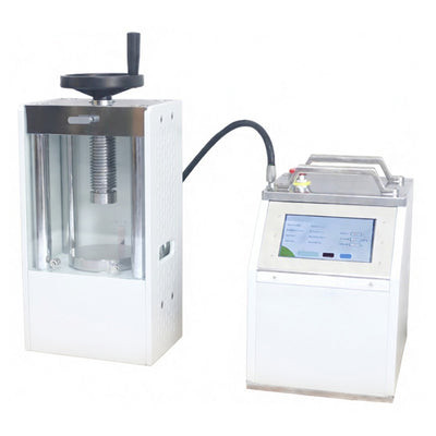 ECS-HC Split Automatic Hydraulic Pellet Press (10-60T) for Glovebox Operation, EHCSAHPPGO