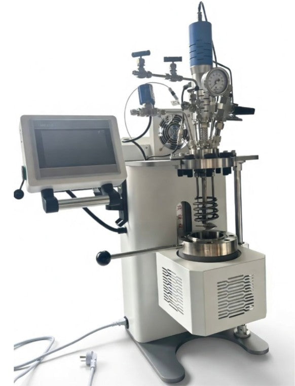 ECS-KM Benchtop Automatic Batch Reactor (Max. 10 MPa, 300°C, 1 L) with Mechanical Shaft Stirring, EKMBABRMSS