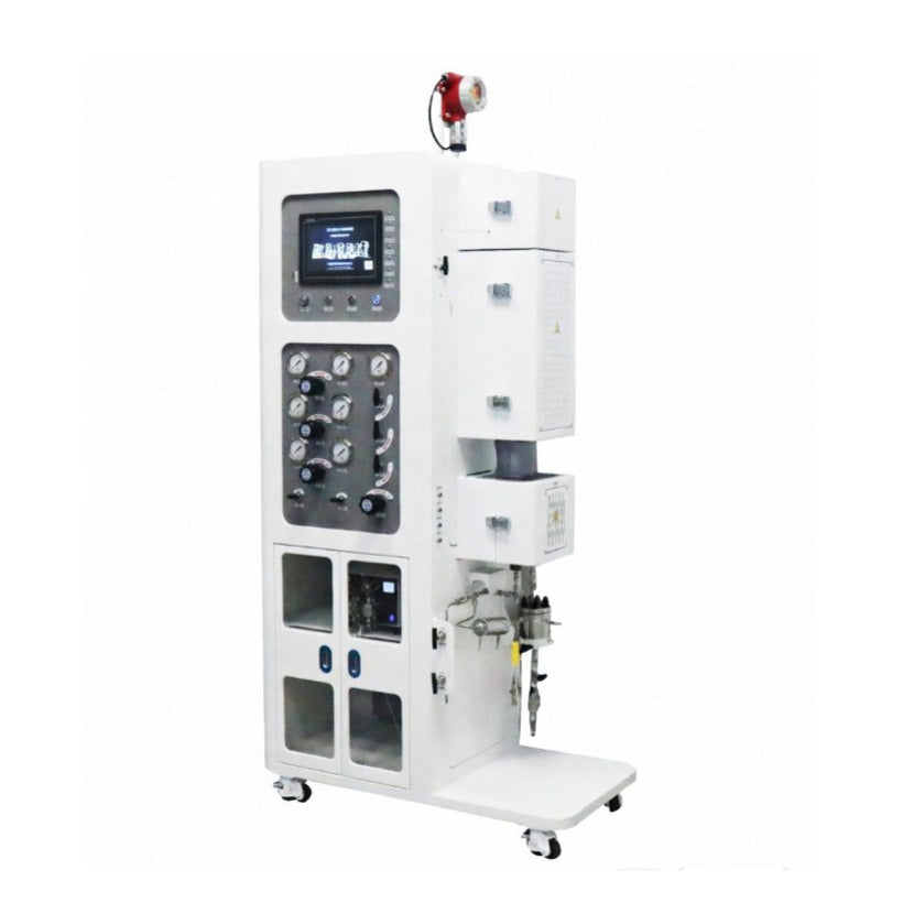 ECS-KM Fixed Bed Reactor (Max. 1000°C, 0.5 MPa) with Nickel-Based Alloy Tube for Polymer Upgrading, EKMFBRNAT