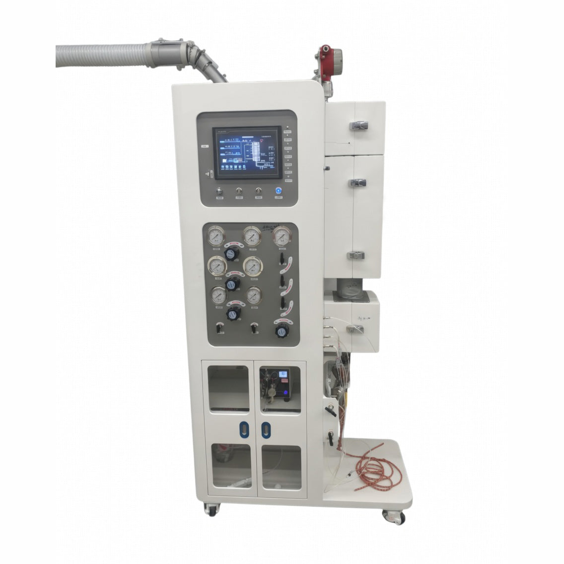 ECS-KM Fixed Bed Reactor (Max. 1000°C, 0.5 MPa) with Nickel-Based Alloy Tube for Polymer Upgrading, EKMFBRNAT