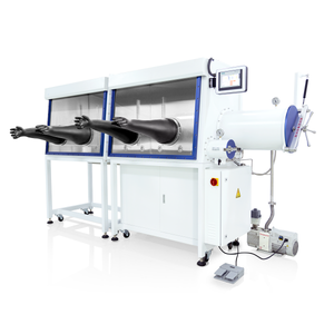 ECS-M Dual-Chamber Glovebox with Gas Purification System (O2/H2O <1 ppm), EMDCGGPS