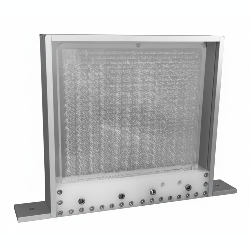 ECS-ML Scalable Continuous Flow Microreactor (L290*W290*T21 mm), EMLSCFMR