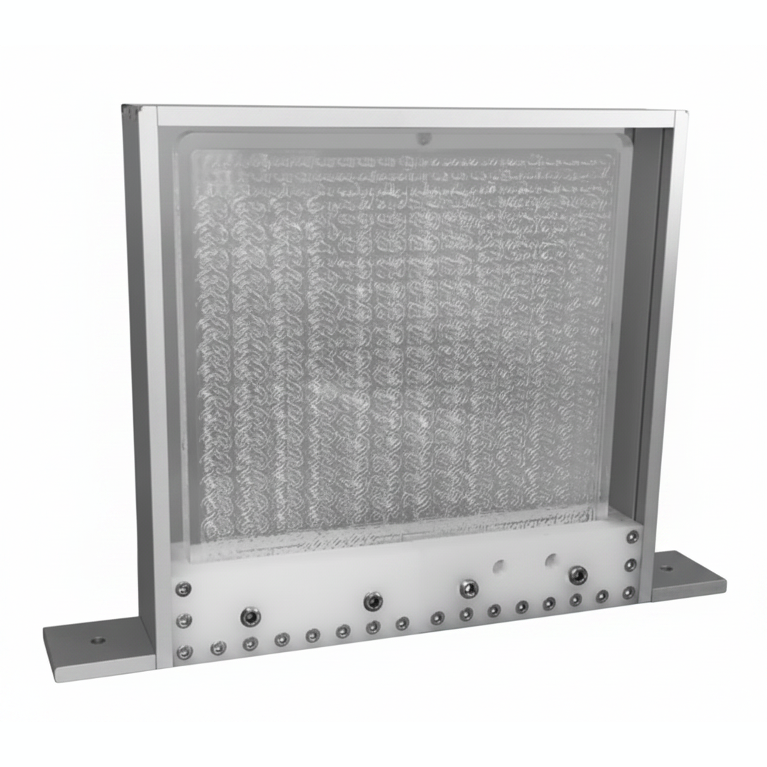 ECS-ML Scalable Continuous Flow Microreactor (L290*W290*T21 mm), EMLSCFMR