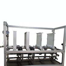 ECS-ML Scalable Continuous Flow Microreactor (L290*W290*T21 mm), EMLSCFMR