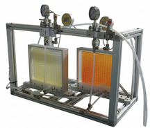 ECS-ML Scalable Continuous Flow Microreactor (L290*W290*T21 mm), EMLSCFMR