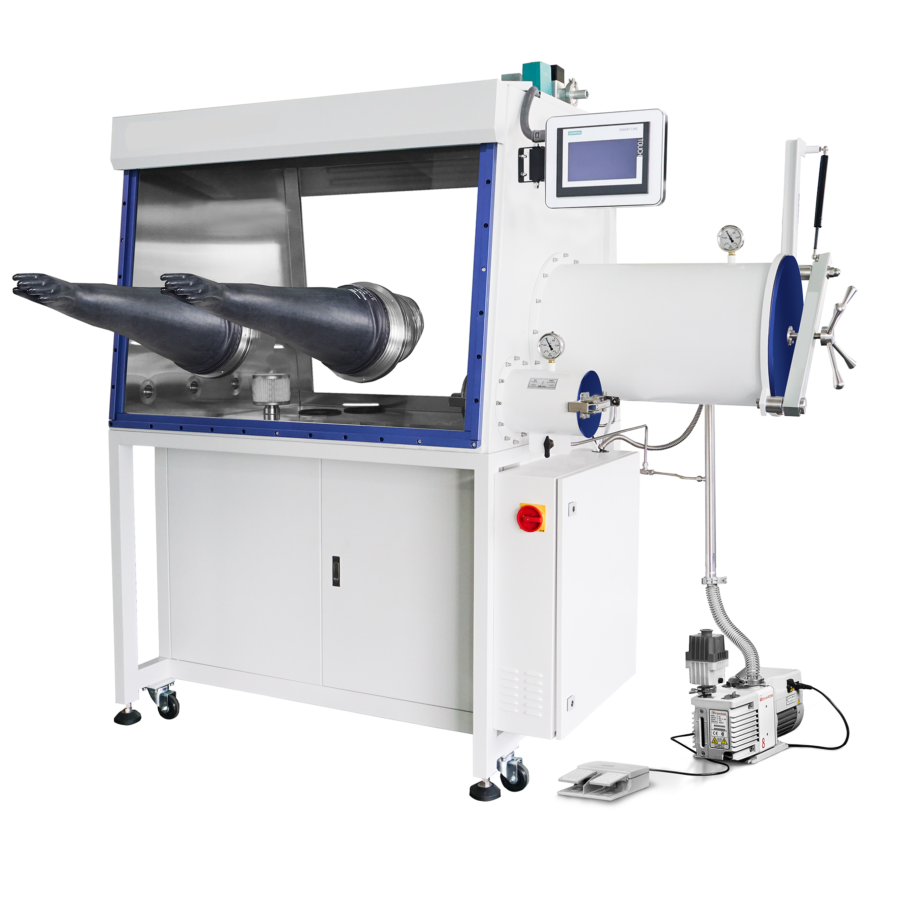 ECS-M Single-Chamber Glovebox with Gas Purification System (O2/H2O <1 ppm), EMSCGGPS