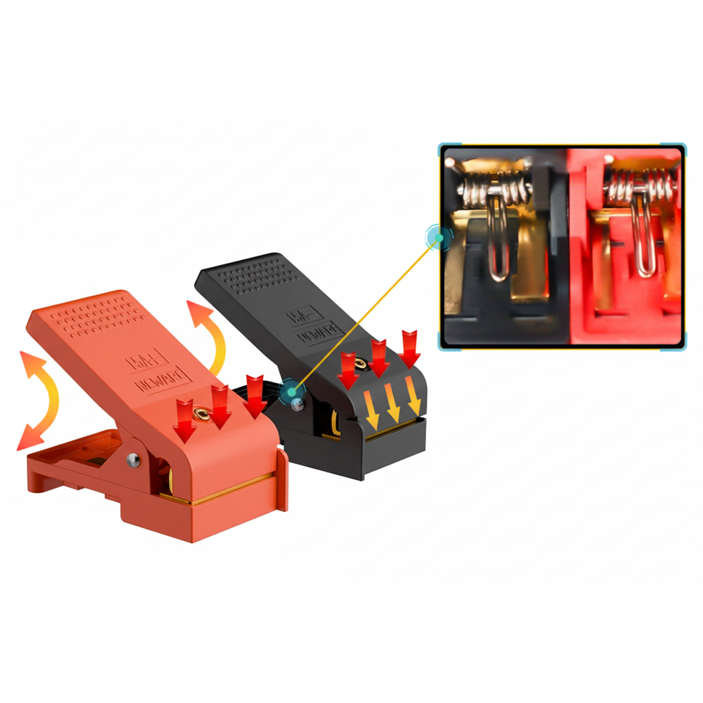Neware A705-P-DG-15A Polymer Clamp (15A), ENA705PDG15A