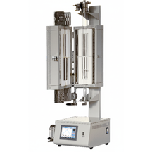 ECS-N Fluidized Bed Chemical Vapor Deposition (FBCVD) Furnace (Max. 1200℃, 2" Quartz Tube) for Powder Coating, ENFBCVDF