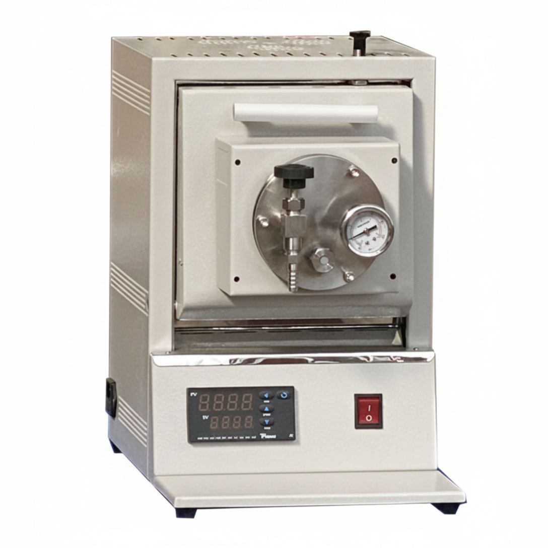 ECS-N Mini Hybrid Tube/Muffle Furnace (Max. 1200℃) with Horizontal Tube for Glovebox Operation, ENMHTMFHT