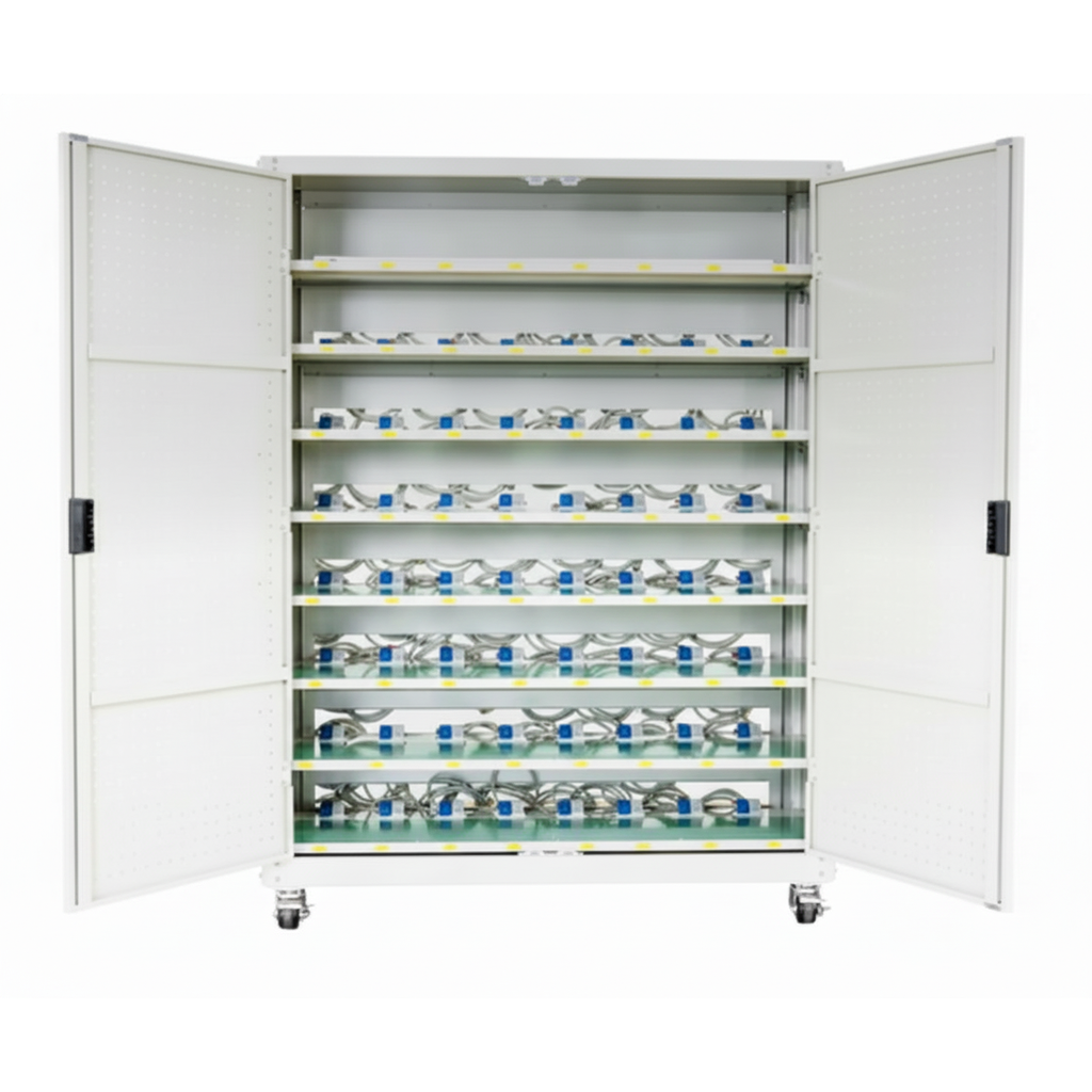 Neware PDCJ-R1-P1-12A-64CH-F150 Pouch Cell Rack (12A), ENPDCJR1P112A64CHF150