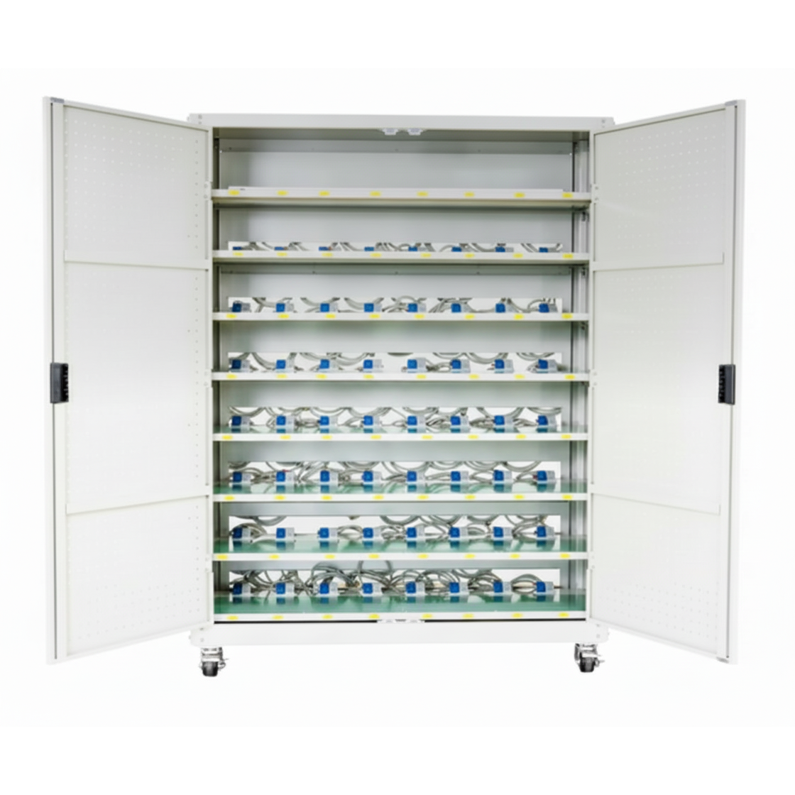 Neware PDCJ-R1-P1-12A-64CH-F150 Pouch Cell Rack (12A), ENPDCJR1P112A64CHF150
