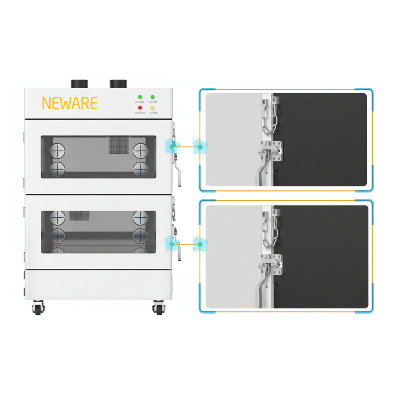 Neware WFB-220L-2K Explosion-Proof Chamber with Contant Temperature for Battery Testing, ENWFB220L2KEPC