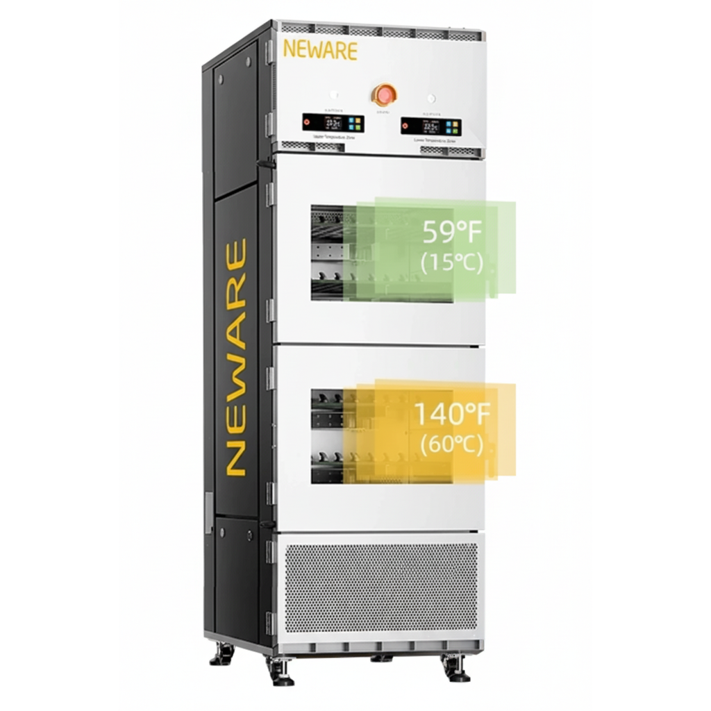 Neware WHW-200L2-0C-220V-5V100mA-160CH Dual-Temperature Zone All-in-One Battery Testing System, ENWHW200L0C5V100mA160CH2T