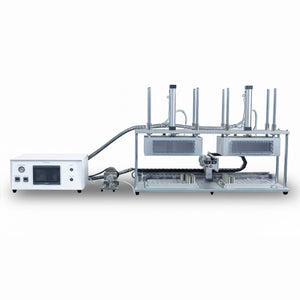 ECS-R Ambient Electrolyte Injection & Vacuum Standing Machine with Dual Chamers for Cylindrical Cells, ERCCAEIVSM