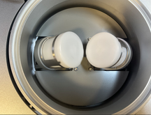 ECS-S Compact Planetary Vacuum Centrifugal Mixer (2000 rpm, 2*150 mL) with HMI Touch Screen, ERECPVCMTS