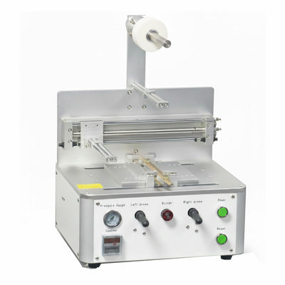 ECS-R Economic Benchtop Manual Stacker (L180mm x W180mm) for Pouch Cells (Ar Glovebox Compatible), ERPCEBMS