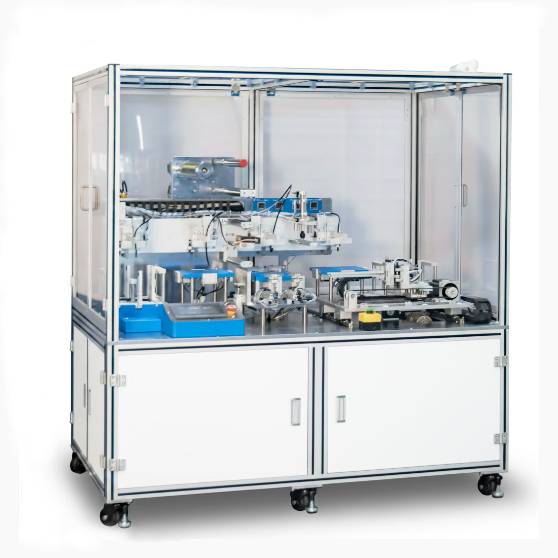 ECS-R Floor-Stand Automatic Stacker (L150mm x W150mm) for Pouch Cells, ERPCFSAS