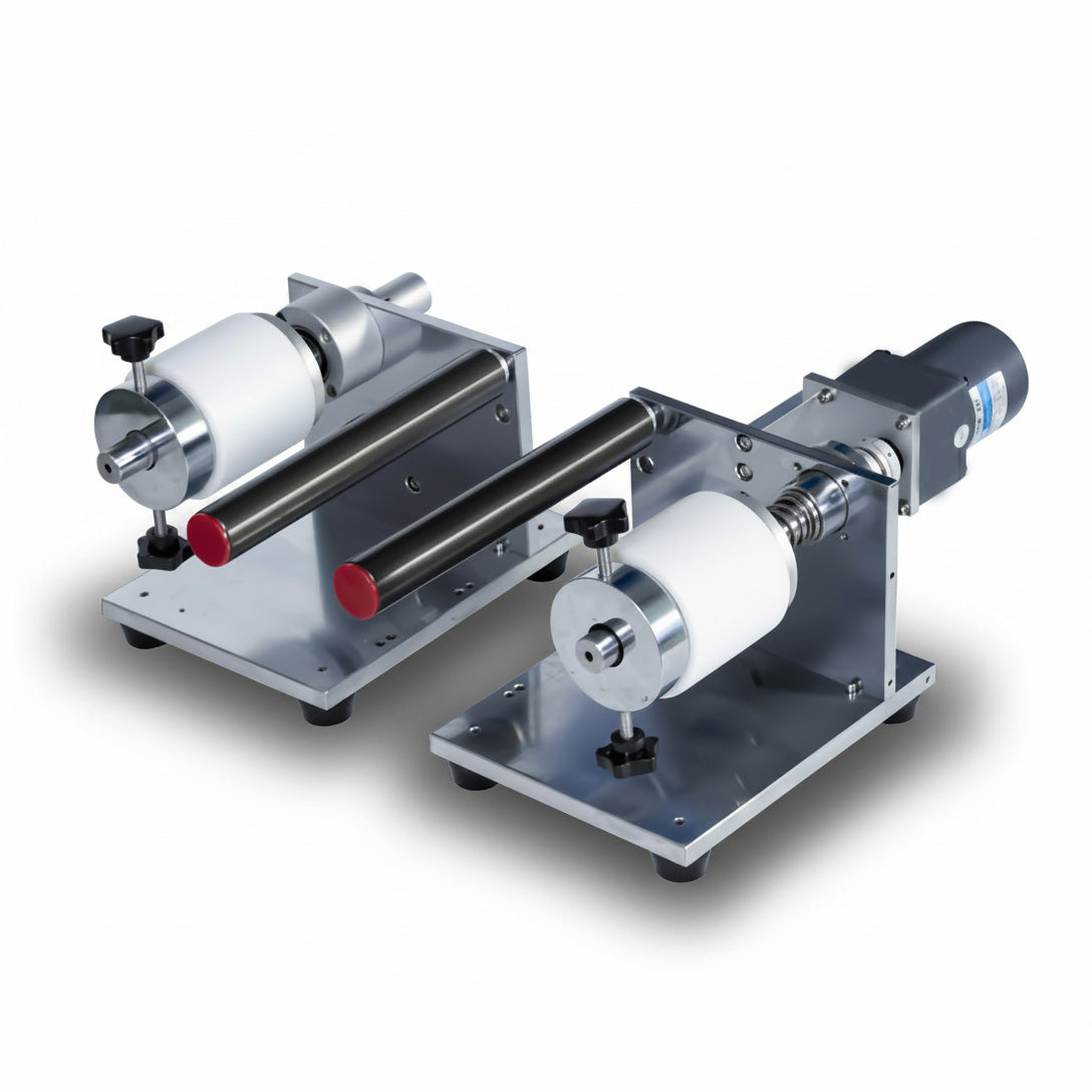 ECS-R Roll-to-Roll Unwinding & Winding Unit with Tension Control (W=200mm, Max. 50 N), ERR2RUWU