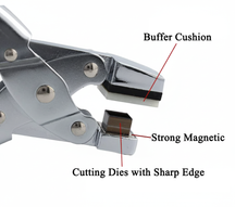 ECS-RS Economic Hand-Held Disk Electrode Cutter (φ10-20 mm) for Coin Cells, ERSCCEHHDEC