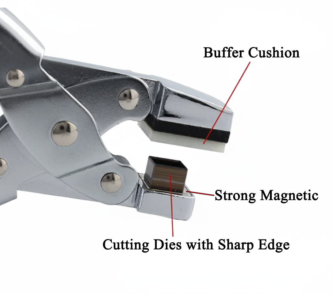 ECS-RS Economic Hand-Held Disk Electrode Cutter (φ10-20 mm) for Coin Cells, ERSCCEHHDEC