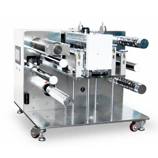 ECS-RS Economic Roll-to-Roll Electrode & Foil Slitter for Cylindrical Cells (W≤300 mm), ERSCCER2REFS