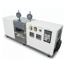 ECS-RS Gap-Control Hot Rolling Press (W100mm, 130°C) for Electrode Calendering, ERSECGCHRP