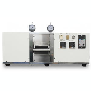 ECS-RS Gap-Control Hot Rolling Press (W100mm, 130°C) for Electrode Calendering, ERSECGCHRP