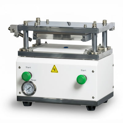 ECS-RS Economic Blade-Type Electrode Sheet Cutter (L150mm x W100mm) for Pouch Cells (Ar Glovebox Compatible), ERSPCEBESC