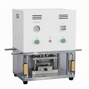 ECS-RS Economic Convex/Concave Metal-Type Electrode Sheet Cutter (L120mm x W100mm) for Pouch Cells (Ar Glovebox Compatible), ERSPCECCMESC