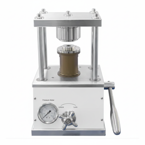 ECS-S Benchtop Hydraulic Crimping Machine for Cylindrical Cells (Ø10-50mm, L20-140mm), ESCCBHCM