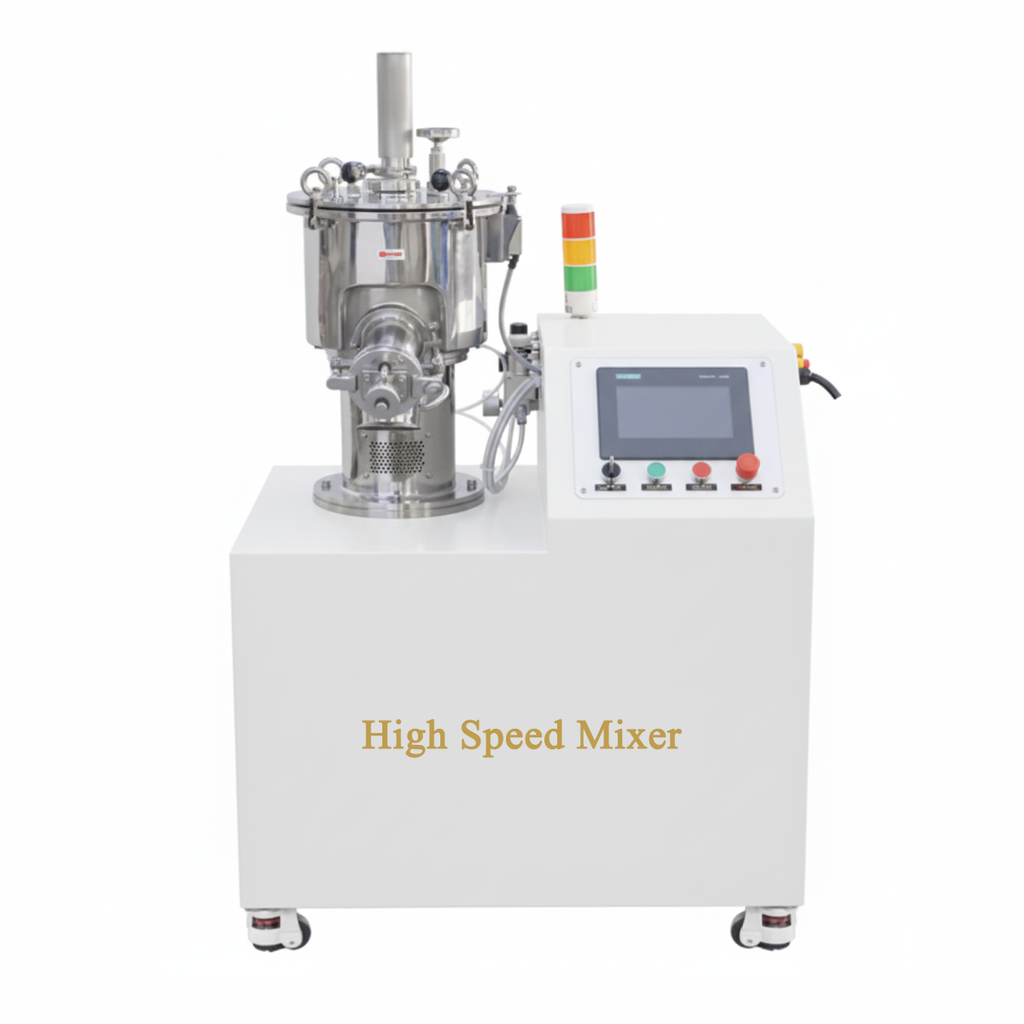 ECS-SL High-Speed Dry Mixer (Max. 6000 rpm, 5 L) with Water Cooling Jacket for Dry Battery Electrode- ESLDBEHSDM