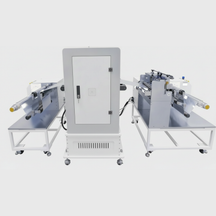 ECS-SL Pressure-Controlled Hot Rolling Press (W=300mm, 30T, 150°C) for Electrode Calendering, ESLECPCHRP