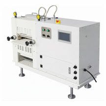 ECS-SL Pressure-Controlled Hot Rolling Press (W=300mm, 30T, 150°C) for Electrode Calendering, ESLECPCHRP